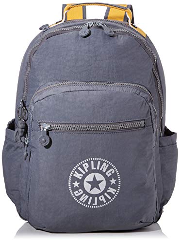 Kipling SEOUL Mochila tipo casual  44 cm  27 liters  Gris  Dark Carbon Y