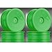 DER-SB4-AFG Speedline Buggy Wheels B6.1/RB6/Front/Green/4pc