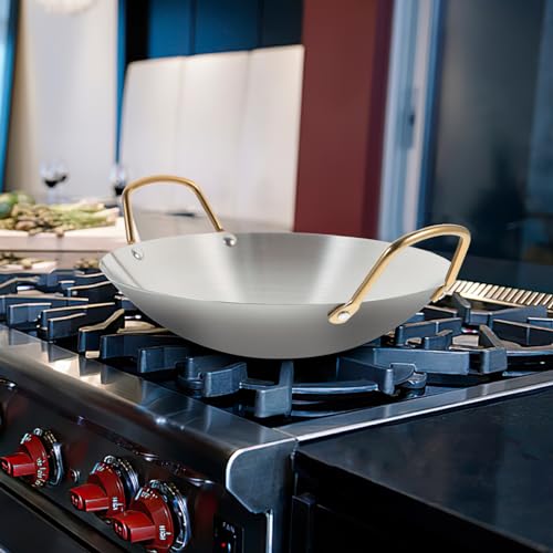 Wok de acero inoxidable con doble asa Cabilock miniatura 3