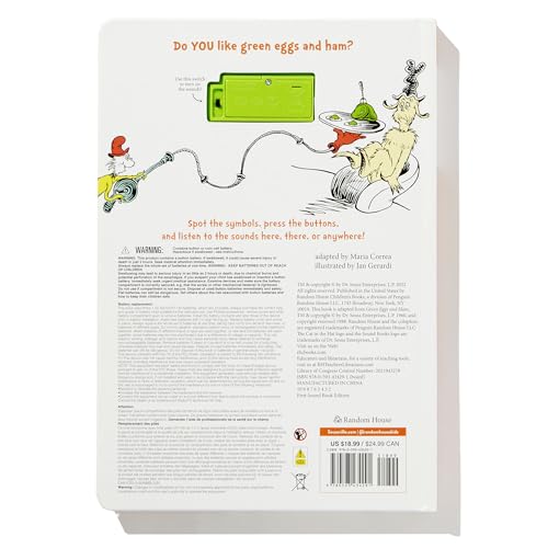 Dr. Seuss's Green Eggs and Ham with 12 Silly Sounds!: An Interactive Read and Listen Book (Dr. Seuss Sound Board Books) - Image 6