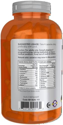 NOW Sports Nutrition, Amino Complete™, Protein Blend With 21 Aminos and B-6, 360 Veg Capsules 3 NOW Sports Nutrition, Amino Complete™, Protein Blend With 21 Aminos and B-6, 360 Veg Capsules