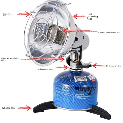 Filet de protection pour poêle d'extérieur permanent, accessoires de poêle avec base stable - 7