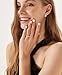 TIGRADE 2mm Women Titanium Eternity Ring Cubic Zirconia Anniversary Wedding Engagement Band Size 3-13.5, Silver, Size 7
