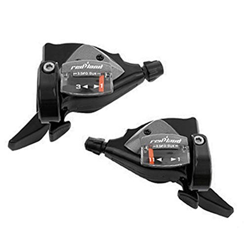 Alavanca de freio, Romacci Alavanca de freio de mountain bike esquerda direita bicicleta Shifter Set