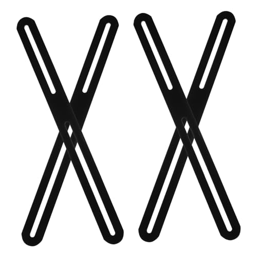 FUNOMOCYA Versatile Furniture Brackets 4pcs Steel Plate u Bracket for Wall Cabinet