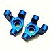Aluminum Front Knuckle Arm Axle Carrier Hub Blue for Losi 1/18 Mini-T 2.0 Mini-B LOS214006