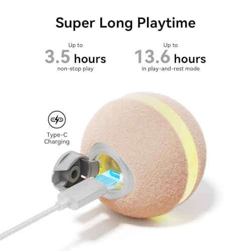 Cheerble Wicked Ball M3 Rechargeable Interactive Cat Ball — view 8
