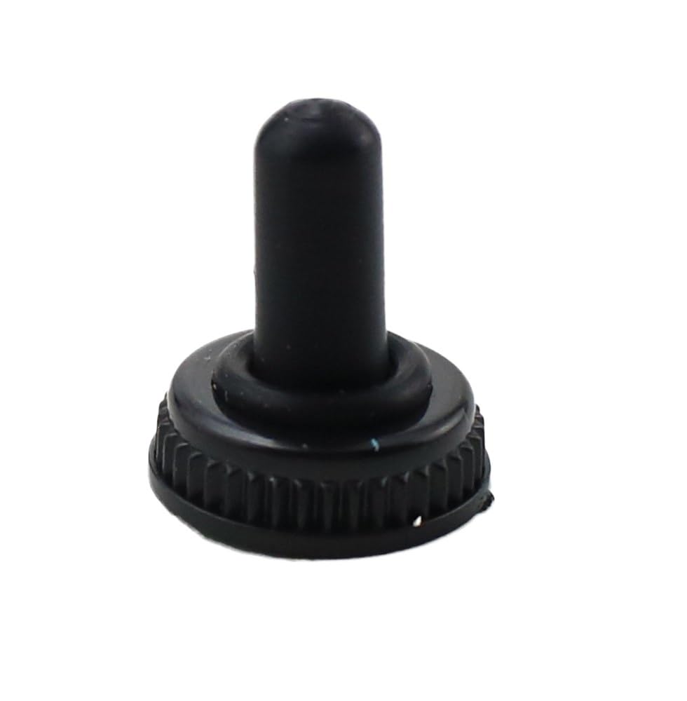 IDGTTLDF 5pcs 10pcs MTS-102 MTS-103 Toggle Switch 6A 125VAC on on SPDT 6mm Switch DPDT on Off on Waterproof Cap(Waterproof Cap,10pcs)