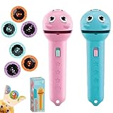 [Projection d'histoires créatives] : intégrant des images à motifs multiples avec un potentiel narratif permettant des jeux imaginatifs et des activités de narration visuelle, le jouet projecteur à 3 diapositives inspire l'expression artistique et améliore les moments interactifs.