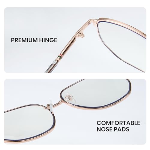 Image of Cyxus Photochromic Blue Light Glasses for Men Women Computer Glasses UV Protection Glasses 8261