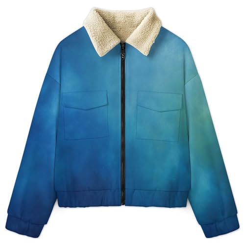 Sweatshirt avec zippée polaire pour femme coupe thermique et chaude