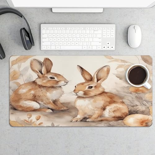 Mouse Pad grande de goma estilo Rabbit 30x60 cm miniatura 5