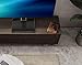 Universal Swivel TV Stand/Base Table Top TV Stand 19 to 32 inch TVs 80 Degree Swivel, 3 Level Height Adjustable, Heavy Duty Tempered Glass Base, Holds up to 88lbs TVS TT103202GB