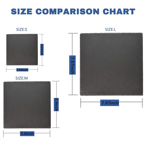 Jodimitty Hamster Grabstein Gedenkstein personalisierte Name & Lebensspanne & Nachricht, Quadratischer Grabschmuck Wetterfest Grabplatte mit Gravur Tombstone 10cm/15cm/20cm