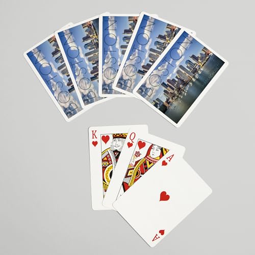 Baraja de Cartas Boston Massachusetts, Cartas Póker 52 miniatura 7
