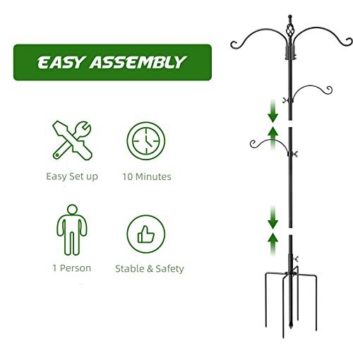 Highpro 63 Inches Stand For Watching Attracting Wild Bird Outdoor Hanging Pole thumb #4