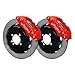 DP6A Front Hat Kit,11.00" GT Rotor, Red