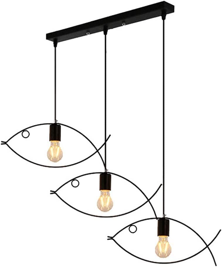 Suspension poisson métal résout le manque de lumière de votre cuisine