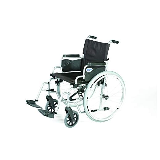 Days Whirl Self Propelled Wheelchairs, Designed to Be a Simple Yet Versatile, Ensures Great Manoeuvrability, Durable, 41cm (16")