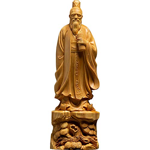 Statues en bois faites à la main TUSUOD, décoration salon de style chinois