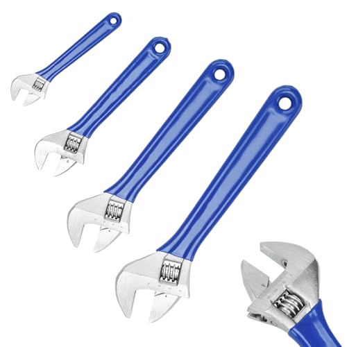 LYFJXX 4-Piece Adjustable Wrench Set