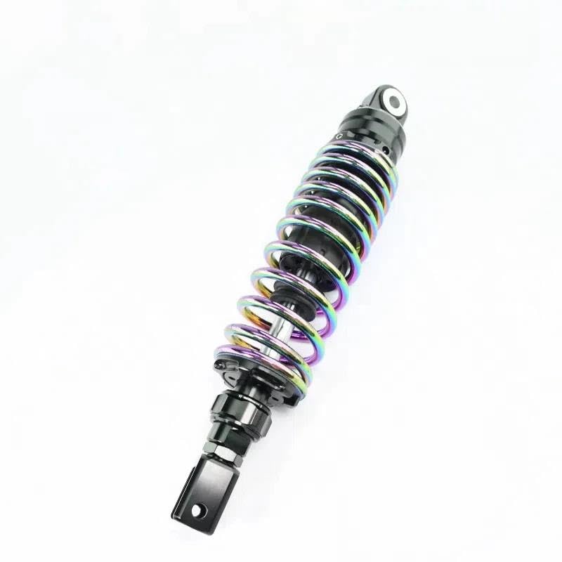 Amortisseur de suspension 320 mm moto ressort arrière réglable universel