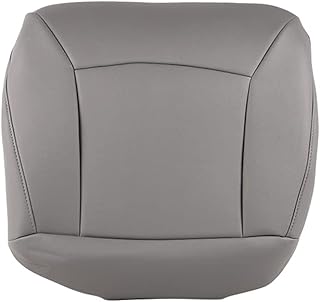 WarriorsArrow Driver Bottom Seat Cover Compatible with 2002-2008 Ford E150 E250 E350 E450 E550 Econoline Van-Gray