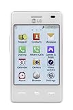 LG 840G ANDROID SMARTPHONE NO CONTRACT PREPAID PHONE WHITE TRACFONE WITH TRIPLE MINUTES