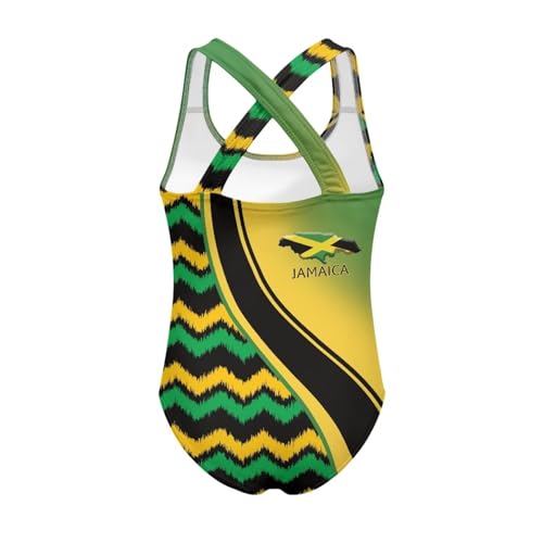 Image of WELLFLYHOM Girls Bathing Suits Size 5-14 One Piece Cross Back Swimsuit Sleeveless Full Coverage Swimwear for Beach Swimming