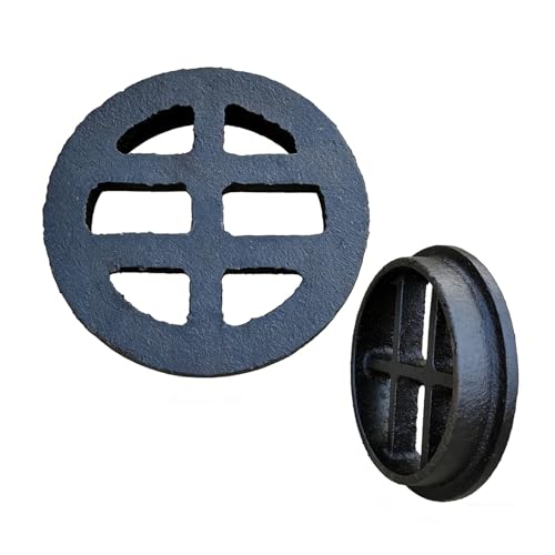 YCXLAXHH Scarico a Pavimento Ghisa, Copertura per Canale di Drenaggio, Drenaggio Ad Alta Efficienza, Adatte per Scuole, Applicazioni in Calcestruzzo(20 cm/8 in)