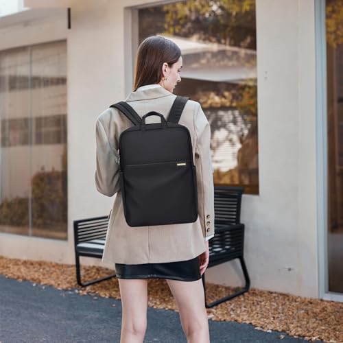 GOLF QUALITY Mochilas Escolares, Mochilas Ordenador Portatil 15 Pulgadas Mochila Universitaria Mochila Antirrobo Mochilas Tipo Casual Backpack Bolso Escolar para viajes,Negro - imagen 8