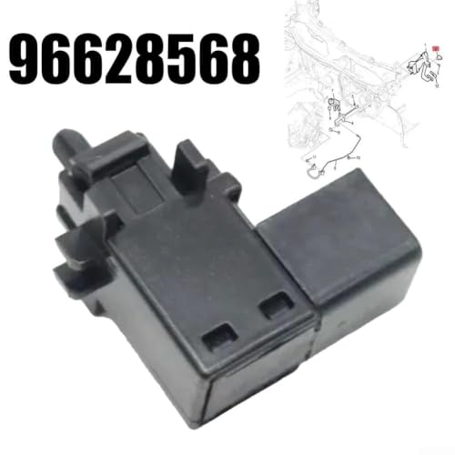 Interruptor de sensor de freno de estacionamiento ABS negro compatible con Epica 4