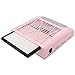 Aspirapolvere per unghie 80W Collettore di polveri per unghie Aspirapolvere per unghie Aspirapolvere per unghie Strumento per manicure, Ventilatore per aspirapolvere per unghie(pink-EU)