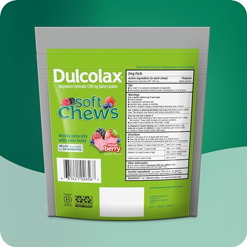 Dulcolax 681421026567 Saline Laxative Soft Chews thumb #2