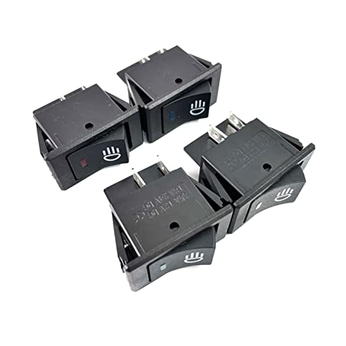 Interrupteur à bascule KCD4 12V 35A bouton 4 broches antibrouillard sans éblouissement