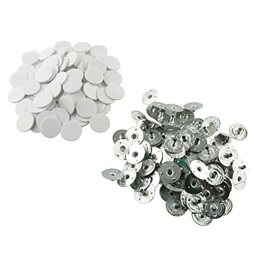 100 pzas pabilos para velas con adhesivo resistente al calor