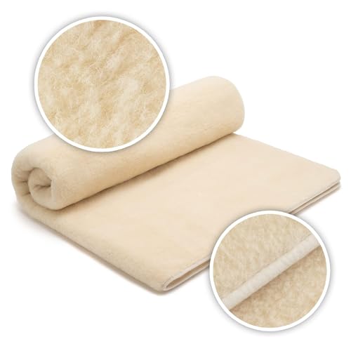 Best Wool Merino Wolldecke 160x200 cm 100% Schafwolle – Bild 4