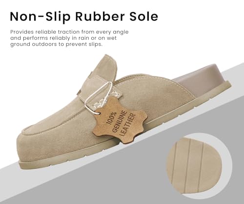 60% Off BLUEAGLE Suede Clogs - Use Code 2TCOI4O6 - Image 6