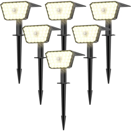 GOLUMUP Solarstrahler Garten 6er Set Warmweiß