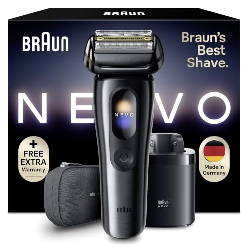 Braun NEVO Rasierer Herren Elektrisch, NEVO11015C, Schwarz – Ansicht 1