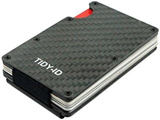 TIDY-ID 100% Carbonfibre Wallet and Money Clip