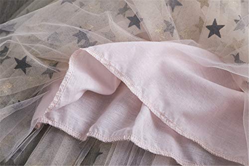 Image of NNJXD Flower Girls Dress Girls Lace Princess Party Pageant Tulle Summer Vintage Dress