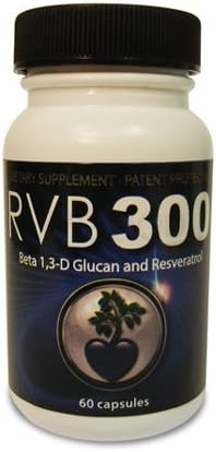 RVB300 Beta 1, 3-D Glucan Resveratrol mix 2 Bottles