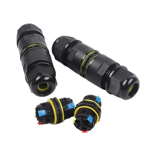 M25-2/3/4/5�s�� IP68 �v�b�V���C���X�v�����O�X�v���C�X�[�q�u���b�N ���o�[�t���N�C�b�N���C���[�R�l�N�^�[���O�h���W�����N�V�����{�b�N�X(M25-2P 5-8mm) 1��