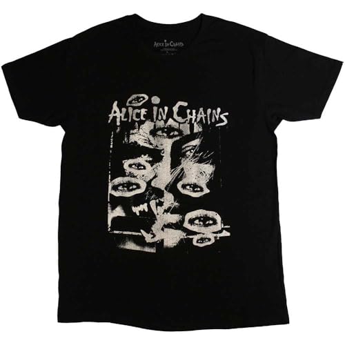 Rock Off officially licensed products Alice in Chains All Eyes T Shirt XXL Black