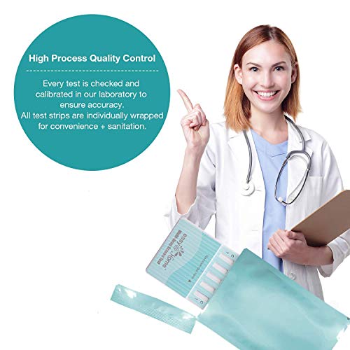 Easy@Home 6 Panel Instant Urine Dip Test Kits - Over The Counter Use Home Testing Strips-#Edoap-264-15 Pack #TOP5