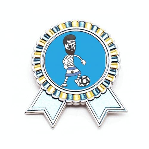 Broche Argentine Football sports badge métal taille M médaille vainqueur sport