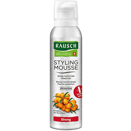 Mousse Forte Rausch volume intense et maintien vegan pour sublimer les cheveux fins