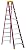 Louisville Ladder L-3016-10 300-Pound Duty Rating Fiberglass Stepladder, 10-Feet