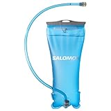 [サロモン] ハイドレーション ボトル 折りたたみ パック 携帯 水筒 2022モデル SOFT RESERVOIR 2L (ソフトリザーバー 2リットル) LC1916300 Free CLEAR BLUE(2022年モデル)